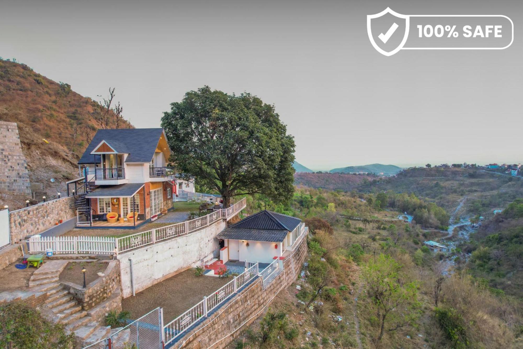 Saffronstays Woodpeckers Villa, Dehradun Rājpur Extérieur photo